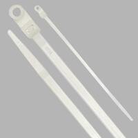 11" Screw Mount Cable Tie, (50 lbs), Natural